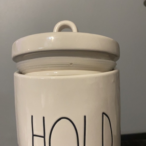 Rae Dunn Artisan Collection “HOLD” Canister - Picture 3 of 8